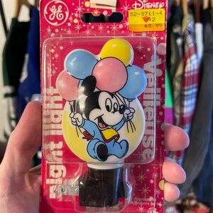 Vintage Mickey Mouse Night Light